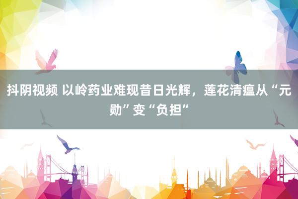 抖阴视频 以岭药业难现昔日光辉，莲花清瘟从“元勋”变“负担”